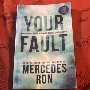 'Your Fault' Book - Blue Cover